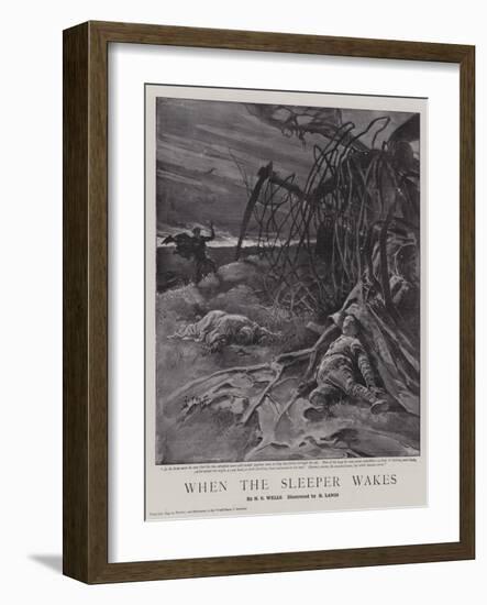 When the Sleeper Wakes-Henri Lanos-Framed Giclee Print