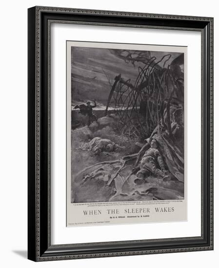 When the Sleeper Wakes-Henri Lanos-Framed Giclee Print