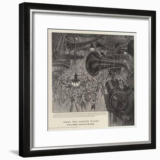 When the Sleeper Wakes-Henri Lanos-Framed Giclee Print