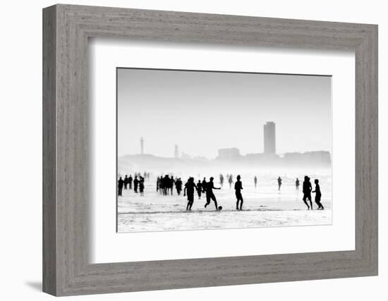 When the sun encounters the mist ...-Yvette Depaepe-Framed Photographic Print