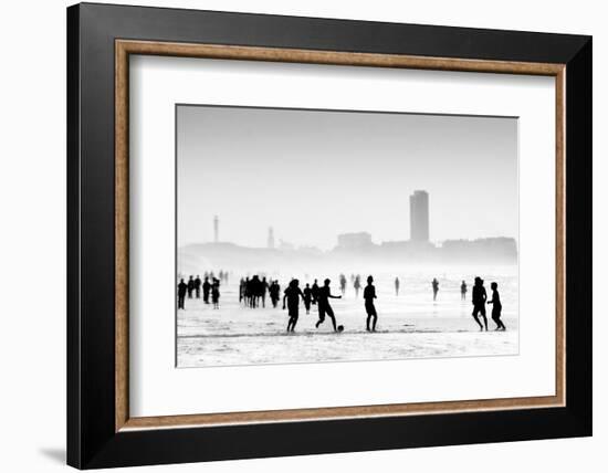 When the sun encounters the mist ...-Yvette Depaepe-Framed Photographic Print