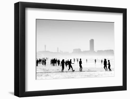 When the sun encounters the mist ...-Yvette Depaepe-Framed Photographic Print