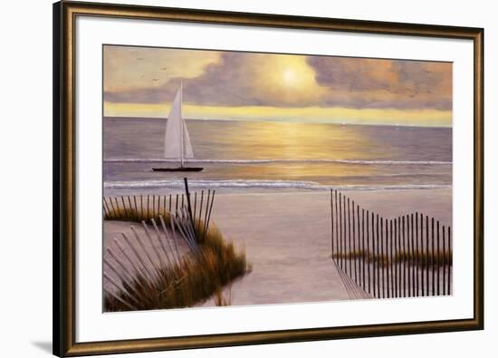 When The Sun Goes Down-Diane Romanello-Framed Art Print