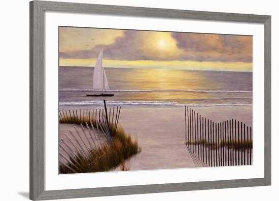 When The Sun Goes Down-Diane Romanello-Framed Art Print