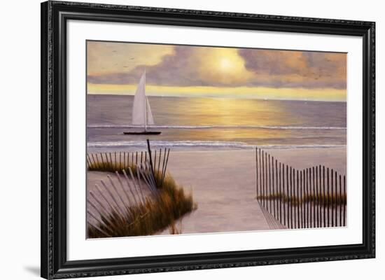 When The Sun Goes Down-Diane Romanello-Framed Art Print