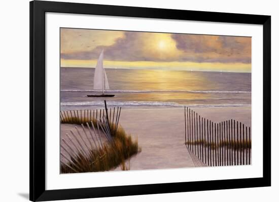 When The Sun Goes Down-Diane Romanello-Framed Art Print