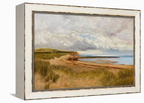 When the Tide Is Low - Maer Rocks, Exmouth, C.1870-James Bruce Birkmyer-Framed Premier Image Canvas