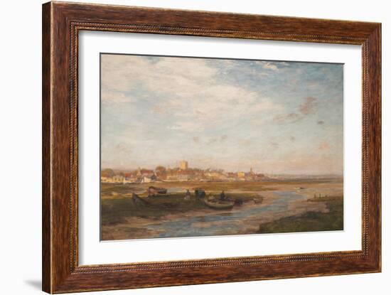 When the Tide Is Out, 1895-James Aumonier-Framed Giclee Print