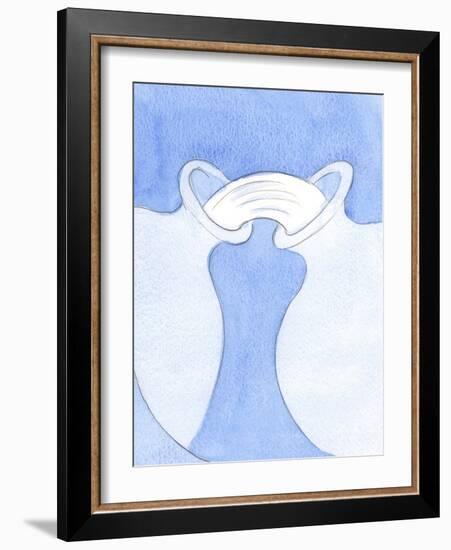 When the 'Vessel' Which is the Heart Wholly Opens to God's Will, it is Purified. His Divine Life An-Elizabeth Wang-Framed Giclee Print