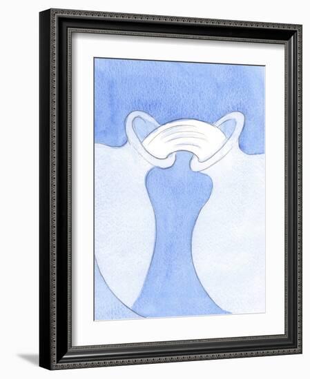 When the 'Vessel' Which is the Heart Wholly Opens to God's Will, it is Purified. His Divine Life An-Elizabeth Wang-Framed Giclee Print