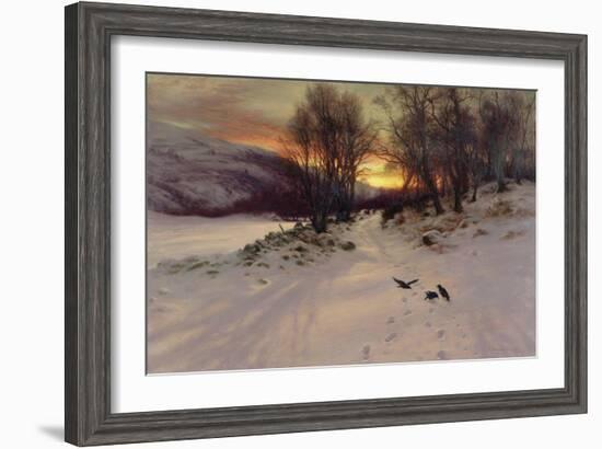 When the West with Evening Glows, 1901-Joseph Farquharson-Framed Giclee Print