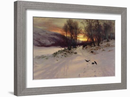 When the West with Evening Glows, 1901-Joseph Farquharson-Framed Giclee Print