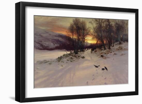 When the West with Evening Glows, 1901-Joseph Farquharson-Framed Giclee Print