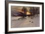 When the West with Evening Glows, 1901-Joseph Farquharson-Framed Giclee Print