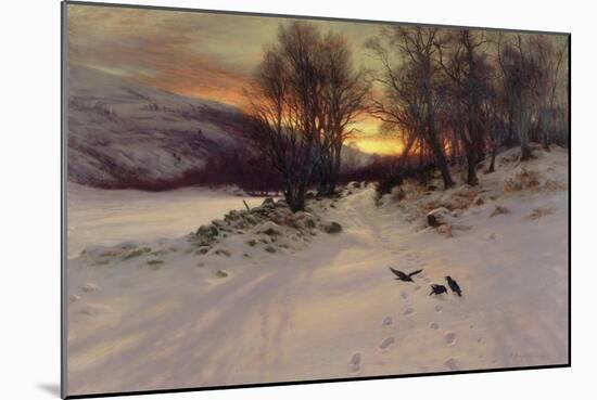When the West with Evening Glows, 1901-Joseph Farquharson-Mounted Giclee Print