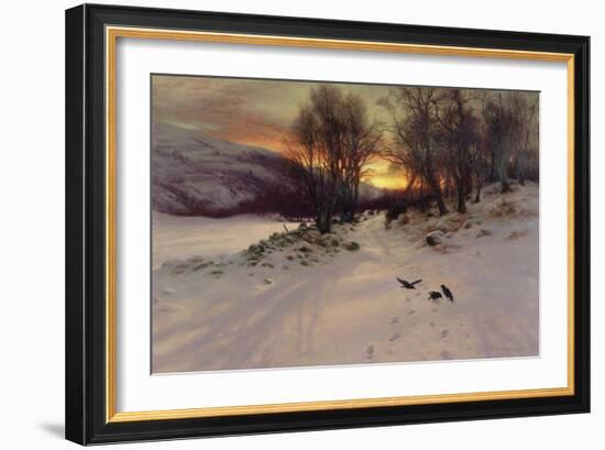 When the West with Evening Glows, 1901-Joseph Farquharson-Framed Giclee Print