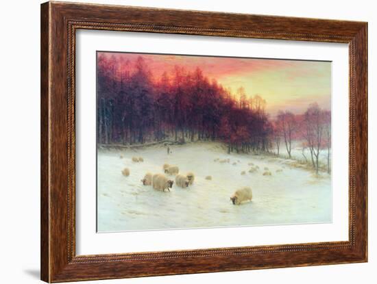 When the West with Evening Glows, Exh.1910-Joseph Farquharson-Framed Giclee Print