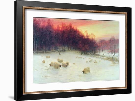 When the West with Evening Glows, Exh.1910-Joseph Farquharson-Framed Giclee Print