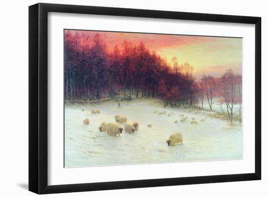 When the West with Evening Glows, Exh.1910-Joseph Farquharson-Framed Giclee Print