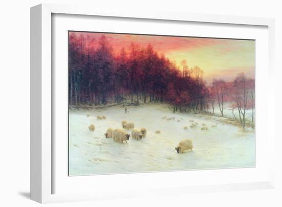 When the West with Evening Glows, Exh.1910-Joseph Farquharson-Framed Giclee Print