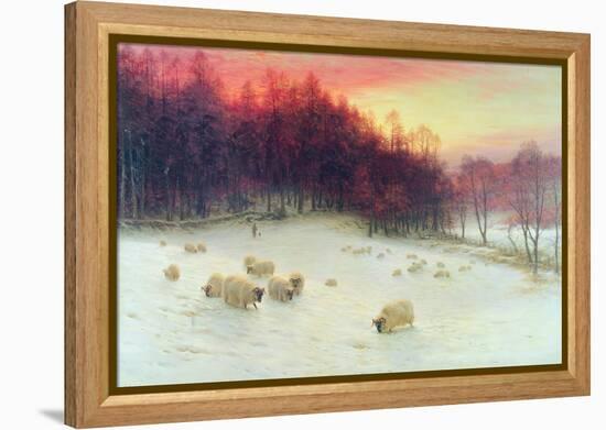 When the West with Evening Glows, Exh.1910-Joseph Farquharson-Framed Premier Image Canvas