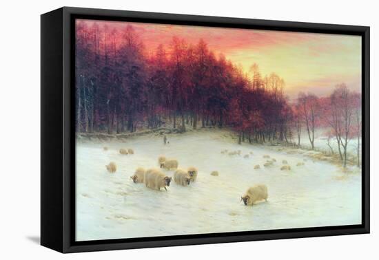 When the West with Evening Glows, Exh.1910-Joseph Farquharson-Framed Premier Image Canvas