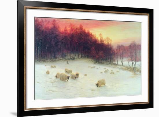 When the West with Evening Glows, Exh.1910-Joseph Farquharson-Framed Giclee Print