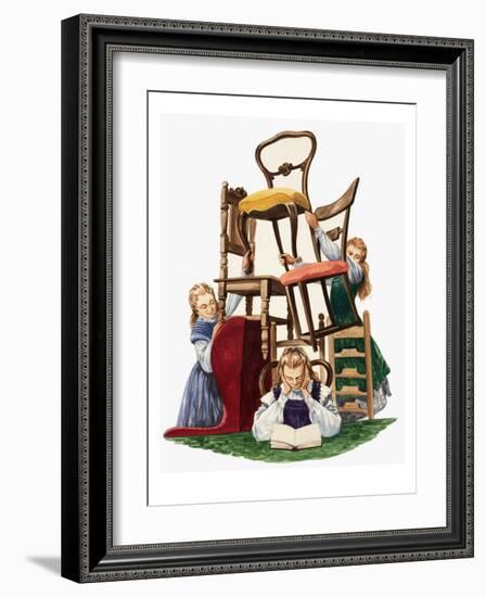 When They Were Young: Madame Curie-Peter Jackson-Framed Giclee Print