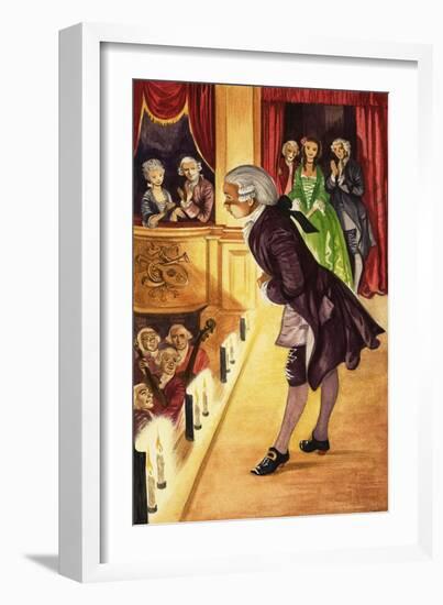 When They Were Young: Mozart and His Music-Peter Jackson-Framed Giclee Print