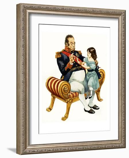 When They Were Young: Queen Victoria-Peter Jackson-Framed Giclee Print