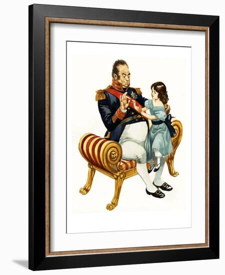 When They Were Young: Queen Victoria-Peter Jackson-Framed Giclee Print