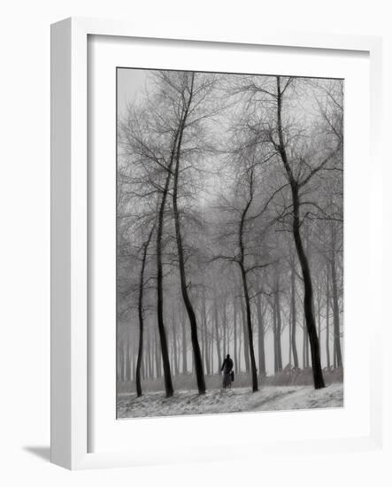 When Winter Knocks on the Door-Yvette Depaepe-Framed Photographic Print