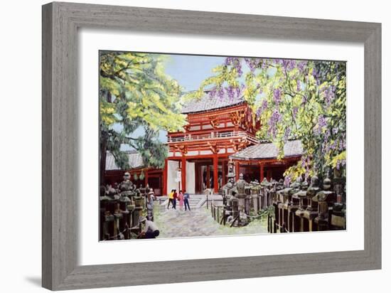 When Wisterias Blossom, 1989-Komi Chen-Framed Giclee Print