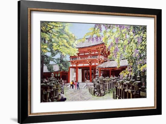 When Wisterias Blossom, 1989-Komi Chen-Framed Giclee Print