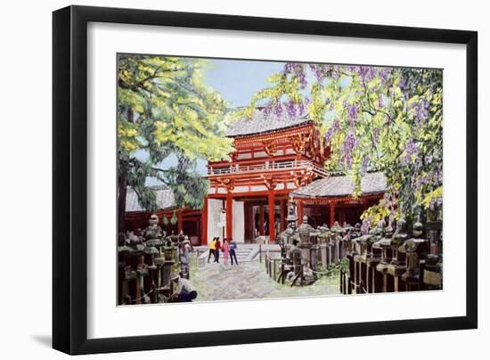 When Wisterias Blossom, 1989-Komi Chen-Framed Giclee Print