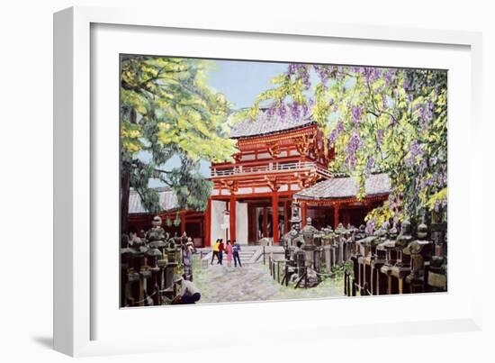 When Wisterias Blossom, 1989-Komi Chen-Framed Giclee Print