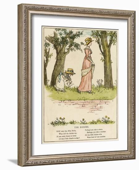 When You and I Grow Up-Kate Greenaway-Framed Art Print