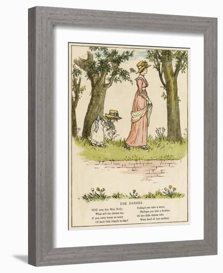 When You and I Grow Up-Kate Greenaway-Framed Art Print