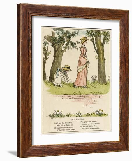 When You and I Grow Up-Kate Greenaway-Framed Art Print