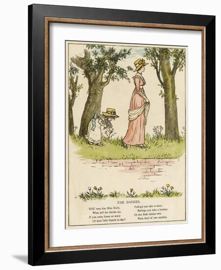 When You and I Grow Up-Kate Greenaway-Framed Art Print