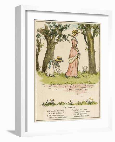 When You and I Grow Up-Kate Greenaway-Framed Art Print