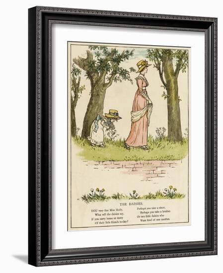 When You and I Grow Up-Kate Greenaway-Framed Art Print