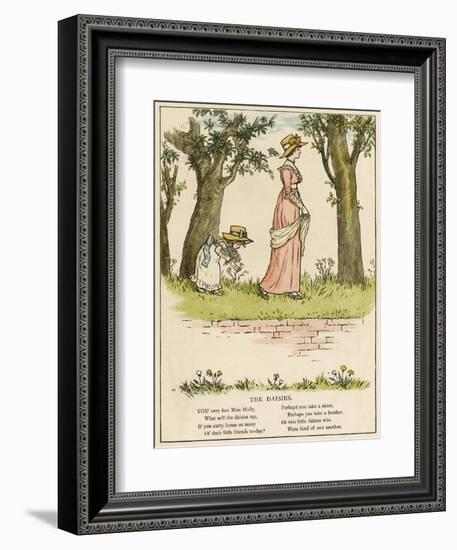 When You and I Grow Up-Kate Greenaway-Framed Art Print