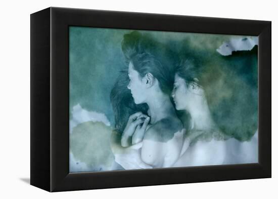 When You Dream.. What Do You Dream Of?-Olga Mest-Framed Premier Image Canvas