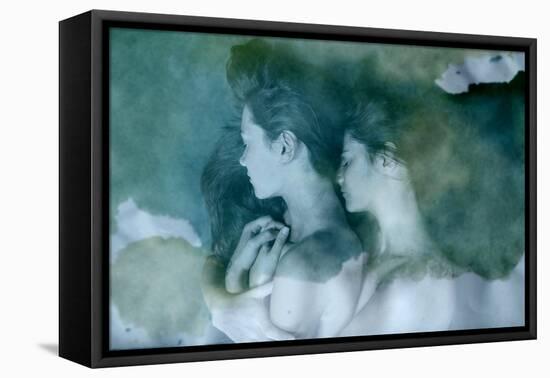 When You Dream.. What Do You Dream Of?-Olga Mest-Framed Premier Image Canvas