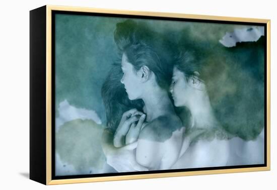 When You Dream.. What Do You Dream Of?-Olga Mest-Framed Premier Image Canvas