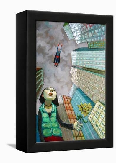 Where Are My Powers-Aaron Jasinski-Framed Stretched Canvas