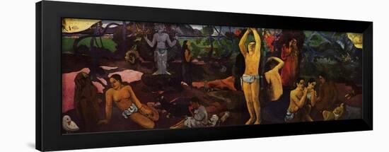 'Where Do We Come From - What Are We? - Where Are We Going?', 1936-Paul Gauguin-Framed Giclee Print