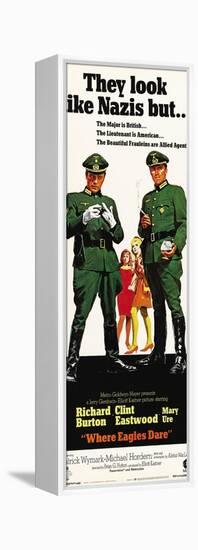 Where Eagles Dare, 1968-null-Framed Stretched Canvas