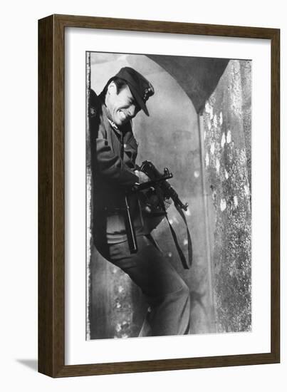 Where Eagles Dare, Clint Eastwood, 1968-null-Framed Premium Photographic Print